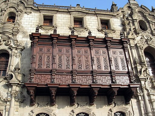 Lima Peru - City of kings - Balcony