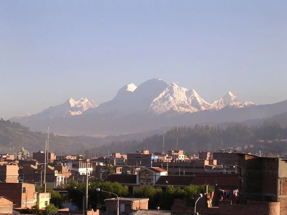 Cordillera Blanca from Huaraz
