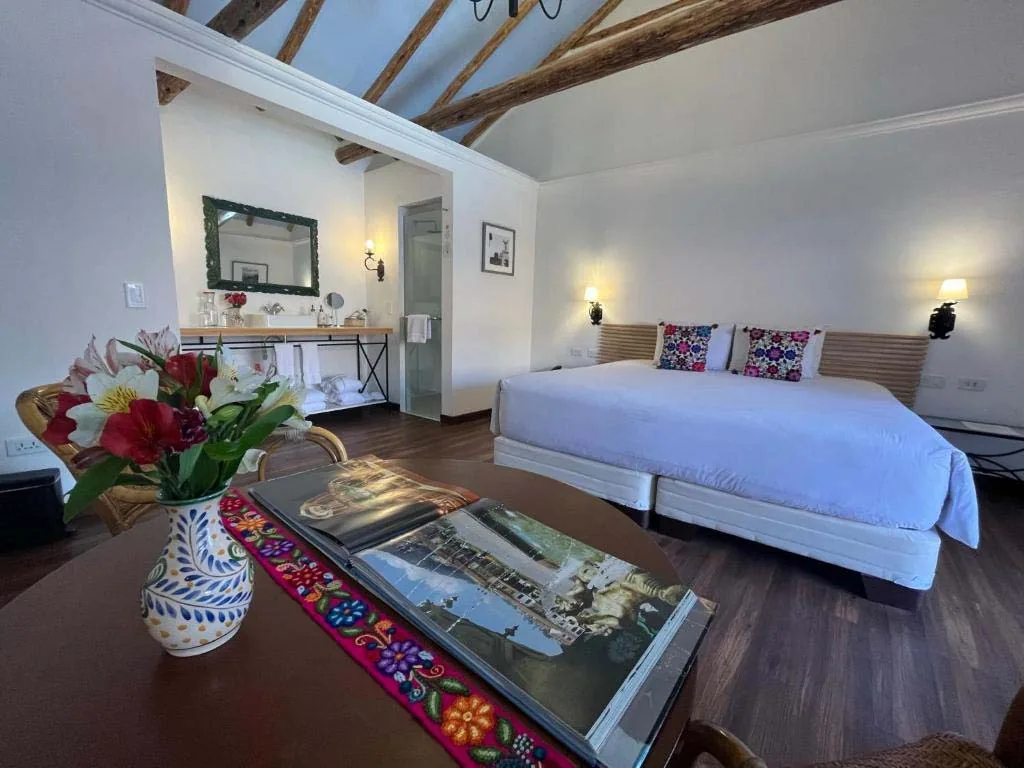 Four-star hotel room included in the Exclusive tier of a private Peru tour