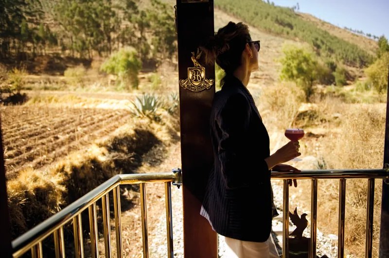 The Hiram Bingham luxury train, an upgrade available on any Peru itinerary